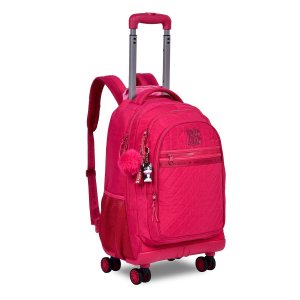 Mochila Rodinhas Escolar Rebecca Bonbon Bolsa Meninas