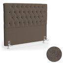 Ver imagem 6 de Cabeceira Casal Cama Box 140cm Cristal C16 Bouclê Marrom - Mpozenato