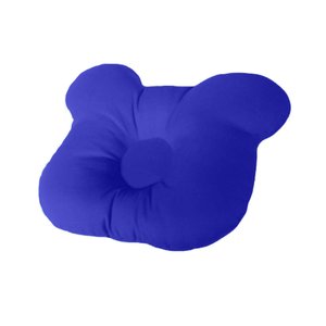 Travesseiro Para Bebê Com Cabeça Amassada - Azul