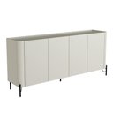Ver imagem 1 de Balcão Buffet 180cm Porta Lisa 100% Mdf com Pés em Metal