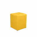 Ver imagem 3 de 01 Poltrona Opala Decorativa + 01 Puff Quadrado Decorativo Suede