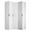 Ver imagem 2 de Guarda-roupa de Canto 3 Portas 100% Mdf Altezza Clean