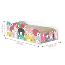 Ver imagem 3 de Cama Solteiro Glow Ursinhos Coloridos Solteiro com Colchão