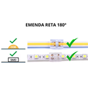 Ver imagem 2 de Kit 10 Emenda Reta Fita Led 10mm 12v 24v 110v 220v
