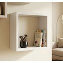 Ver imagem 2 de Nicho 40x40 Branco MDF 100% Profundidade 10cm Sala Quarto