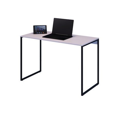 Escrivaninha Aço Slim Estudos Vintage Industrial Preto 120cm ClickForte Mesa Para Escritório Estilo