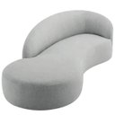 Ver mais imagens de Divã Recamier Orgânico França 160cm Lado Esquerdo Bouclé