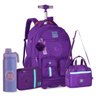 Mochila Rodinhas Rebecca Bonbon com Lancheira Estojo e Garrafa - 1