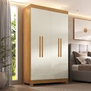 Ver imagem 1 de Guarda-roupa 4 Portas Mdp Paris