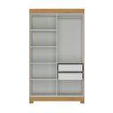 Ver imagem 7 de Guarda-roupa 4 Portas Mdp Paris