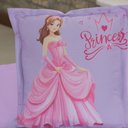 Ver imagem 2 de Kit Cobre Leito Solteiro Colcha Stitch e Angel Infantil 4 Peças:reino Encantado Lilás