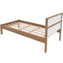 Ver imagem 5 de Cama de Solteiro com Cabeceira Fernanda Amêndoa/Branco
