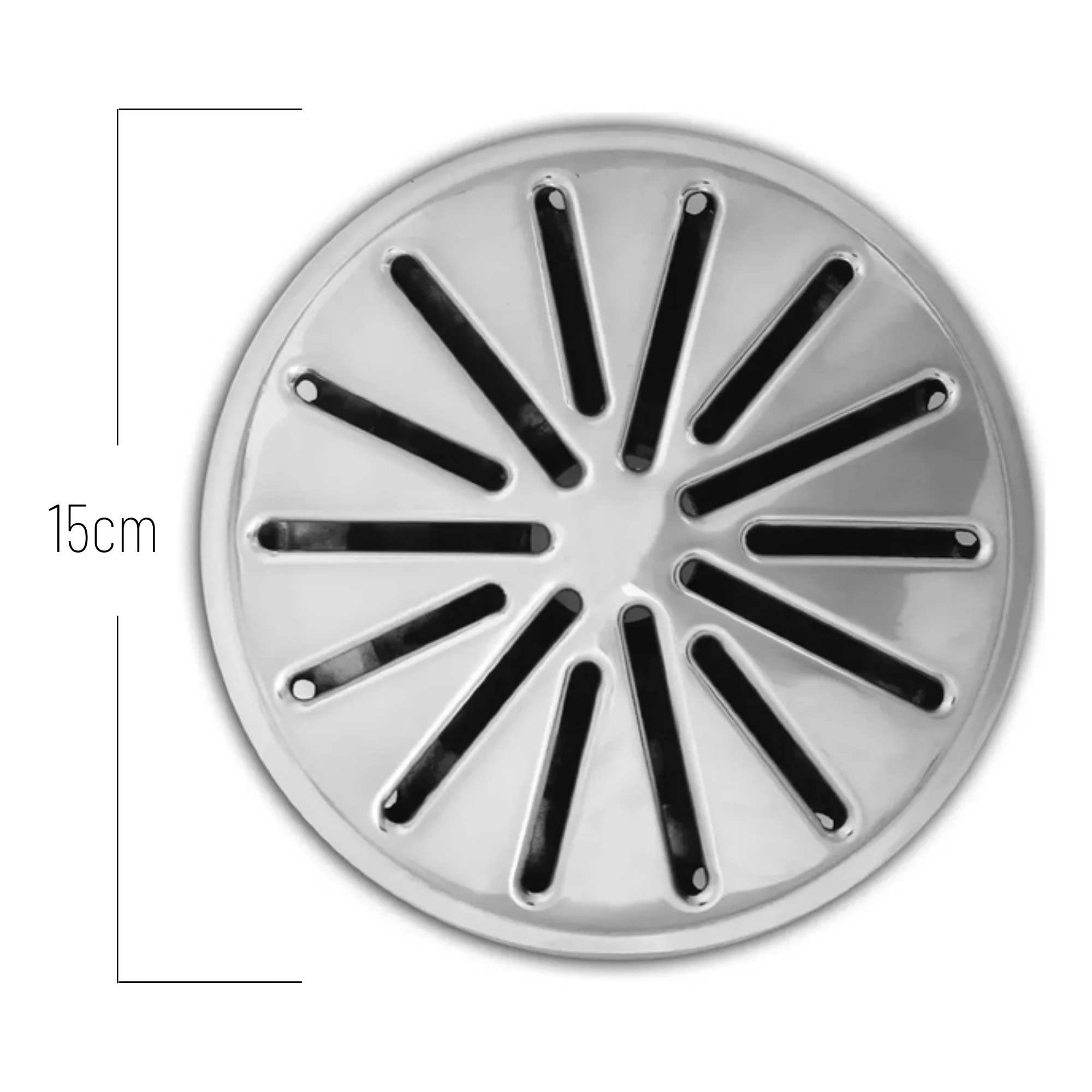 Dispositivo Dreno de Fundo Anti-Turbilhão em Inox para Piscina de Alvenaria Bitola 60mm - 3