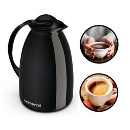 Garrafa Térmica de Café Preta Unitermi Pratica 650ml - 2