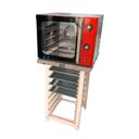 Ver imagem 1 de Forno Turbo Convec. Inox e Vermelho FCSB4E 220V + Bancada MES-004 + 4 Assadeiras - Venâncio
