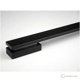 Puxador Zen Alça Dupla Home 1100mm Preto - 2