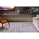 Ver imagem 2 de Tapete para Sala Classic Maldivas 19 Chumbo-Azul 1,00x1,50M - J Serrano