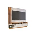 Ver imagem 2 de Estante Home Humaitá 2 Portas 1,80 Off White/matte/freijo Colibri