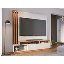 Ver imagem 1 de Estante Home Humaitá 2 Portas 1,80 Off White/matte/freijo Colibri