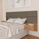 Ver imagem 1 de Cabeceira Suspensa para Cama Casal Malibu - M. Arapongas