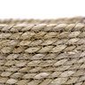Cesto de Fibra Natural Seagrass Com Fundo Preto 13,5x21x23 cm - D'Rossi DRossi Cesta de Seagrass - 5