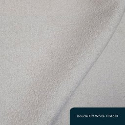 Sofá Curvo Modulado Retrátil 285cm Hyun Bouclé Off White - Sallar Home - 3