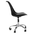 Ver imagem 5 de Kit 06 Cadeiras Office Base Cromada Giratória Saarinen - Preto + E-book