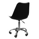 Ver imagem 6 de Kit 06 Cadeiras Office Base Cromada Giratória Saarinen - Preto + E-book