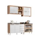 Ver imagem 1 de Cozinha Ditália Aspen S/tampo S/pia Carv/branco A58
