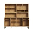 Ver imagem 3 de Cozinha Compacta Cabernet Prime 8 Portas 2 Gavetas 100% MDF Amêndoa/Chumbo - Rio Doce