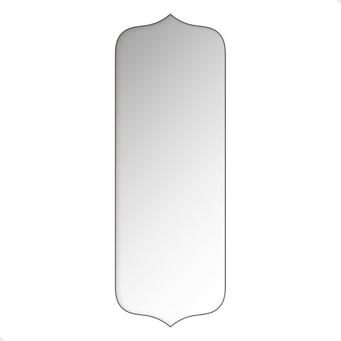 Espelho Grande Corpo Inteiro Orgânico 70x170cm - Modelo Bali Caramelo
