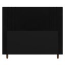 Ver imagem 3 de Cabeceira Cama Box Casal Queen Size Ferrara 160cm Corano Preto - Desk Design