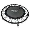 Ver imagem 1 de Jump Profissional Athletic Mini Cama Elástica 150kg 30 Molas Reforçadas para Treino Intenso em Casa