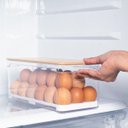 Ver imagem 5 de Porta Ovos de Bambu 36 Unid. - Bambu + Ps - 30,5x15,5x13,5cm