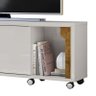 Rack Bancada Firenze para TV até 65” Off White/Madero Canela - PR Móveis - 4
