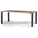 Ver imagem 1 de Mesa Jantar Broadway Driftwood com Base Grafite 120cm - 38018