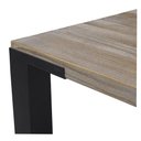 Ver imagem 3 de Mesa Jantar Broadway Driftwood com Base Grafite 120cm - 38018