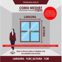 Ver imagem 6 de Persiana Rolô Tela Solar 5% - ( Largura 120 X Altura 120cm )