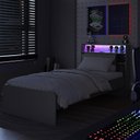 Ver imagem 5 de Cama Infantil Power 1 Portas 3 Nichos com LED Grafite - Art In Móveis