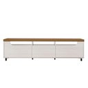 Ver imagem 2 de Rack para Tv até 75" Mercury Pinho/off White Artely Pinho/off White
