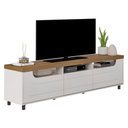 Ver imagem 1 de Rack para Tv até 75" Mercury Pinho/off White Artely Pinho/off White