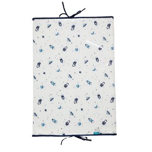 Trocador de Quarto Baby Percal 200 Fios 100% Algodão - Space Dona Zeze
