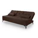 Ver imagem 5 de Sofá Cama Solteiro Colorado Reclinável 3 Posições em Suede: Marrom