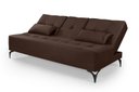 Ver imagem 5 de Sofá Cama Solteiro Colorado Reclinável 3 Posições em Suede: Marrom