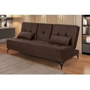 Ver imagem 3 de Sofá Cama Solteiro Colorado Reclinável 3 Posições em Suede: Marrom