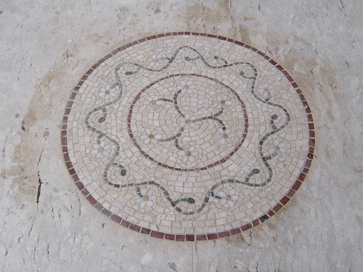 Mandala Mosaico Floral Rosone Fiorellini Veronesi I 150cm - 5