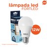 Lâmpada Led Branca 12w Bulbo Fortled - 2