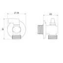 Ver imagem 2 de Torneira Esfera para Maquina de Lavar Roupas / Louças Docol