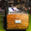 Ver imagem 4 de Lareira Ecológica no Dormente 1M X 25 CM com Vidros e Queimador em Ferro com Manta Cerâmica -