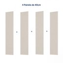 Ver imagem 4 de Painel Liso para TV até 65 Polegadas Planejado 160x230cm Aruá CabeCasa MadeiraOriginals Off White
